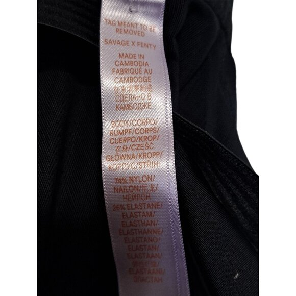 Savage X Fenty 44DD Black Underwire T-Shirt Bra Plus Full Coverage - Picture 3 of 6